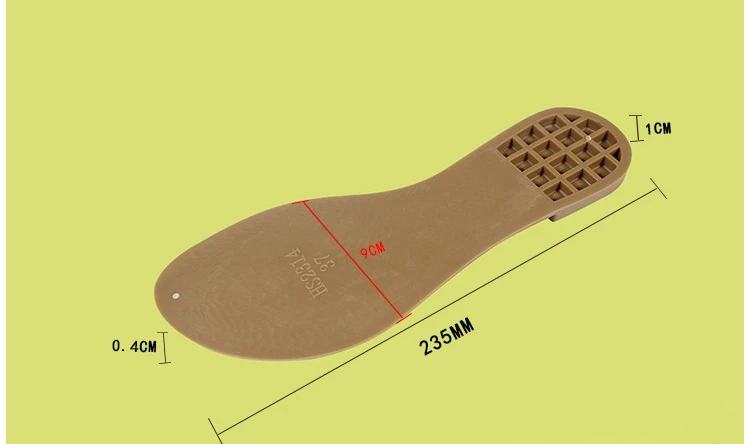 Woman round toe casual shoe sole