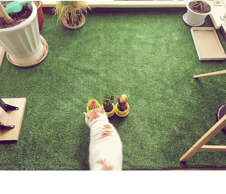 25Mm 40Mm weather fastness artificial grass lawn floor green carpet grass artificial