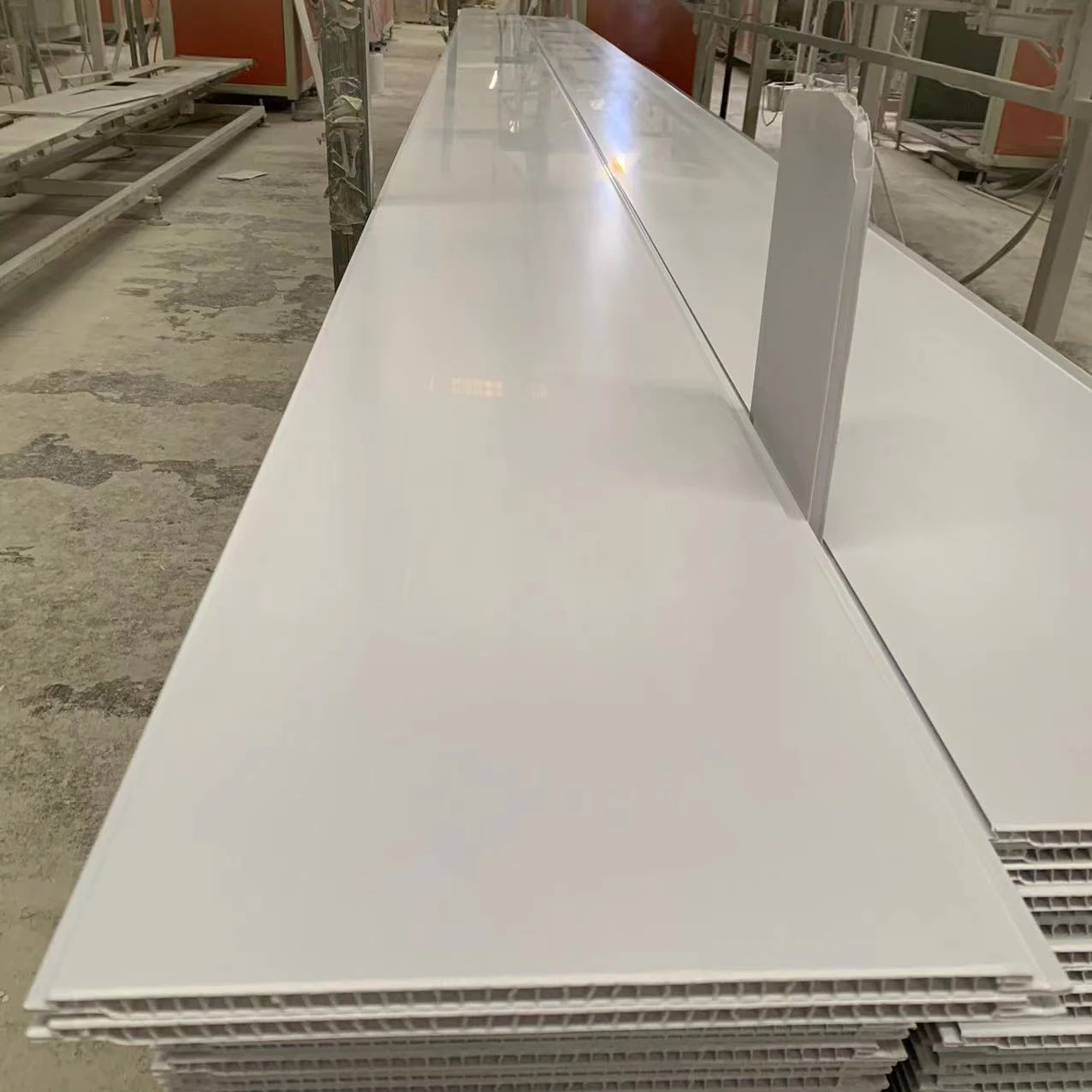 False waterproof home interior decorative white glossy printing ceiling pvc panel