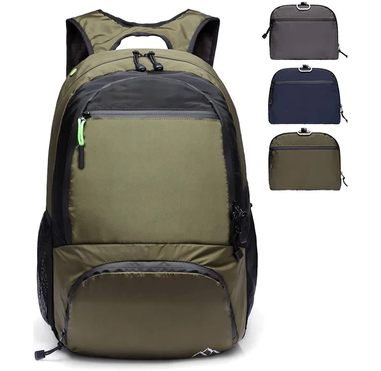 
Outdoor Daypack Water Resistant Backpack for Camping Sport Travel Unisex Light weight Foldable Hiking Backpack 
