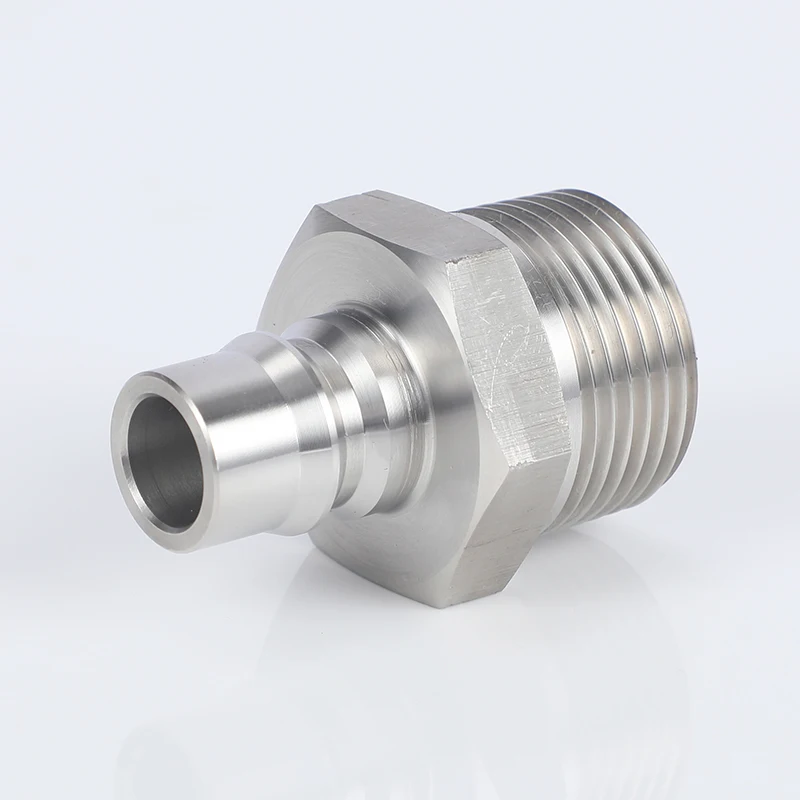 OEM High Pressure Stainless Steel Solenoid Valve Body High Performance Stainless Steel Fittings