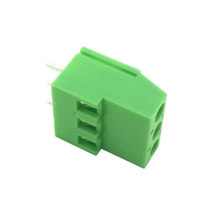 Screw type PCB 129-5.08mm pitch terminal block replace phoenix high quality green connector