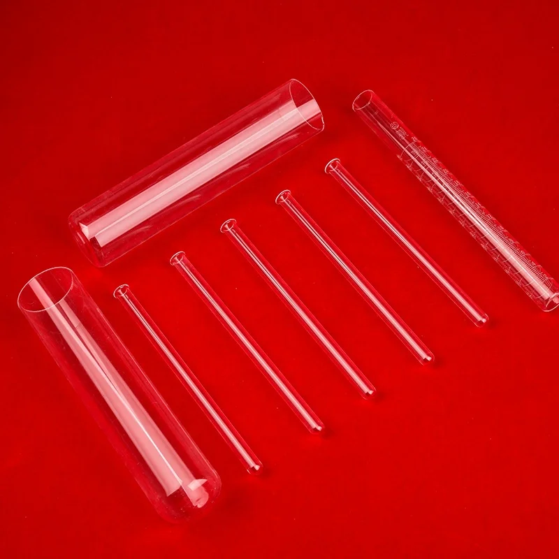 High Quality Clear Quartz Glass Tube Large Diameter Quartz Tube Quartz Glass Pipe