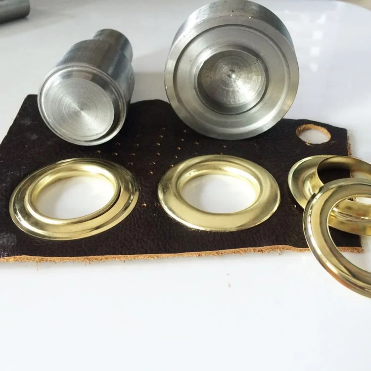 Hot Sale Hand Punching Eyelet Install The Grommet Mold Hand Tool for Eyelets Iron for DIY Jean, Belts Strict Quality Control
