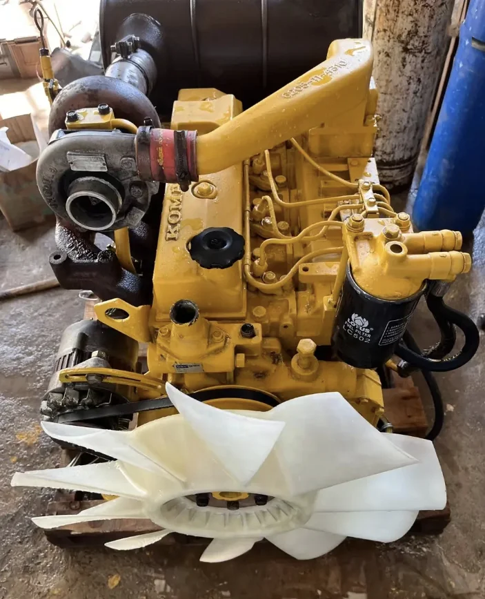 Japan Original Engine pc130-7 4d95 Turbocharger pc120-6 Engine 4d95