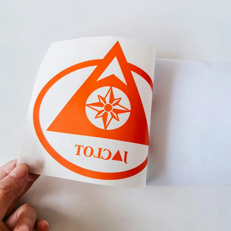 Cost Effective Selections UV Proof Transfer Printing Stickers PVC/Vinyl Custom Car Sticker