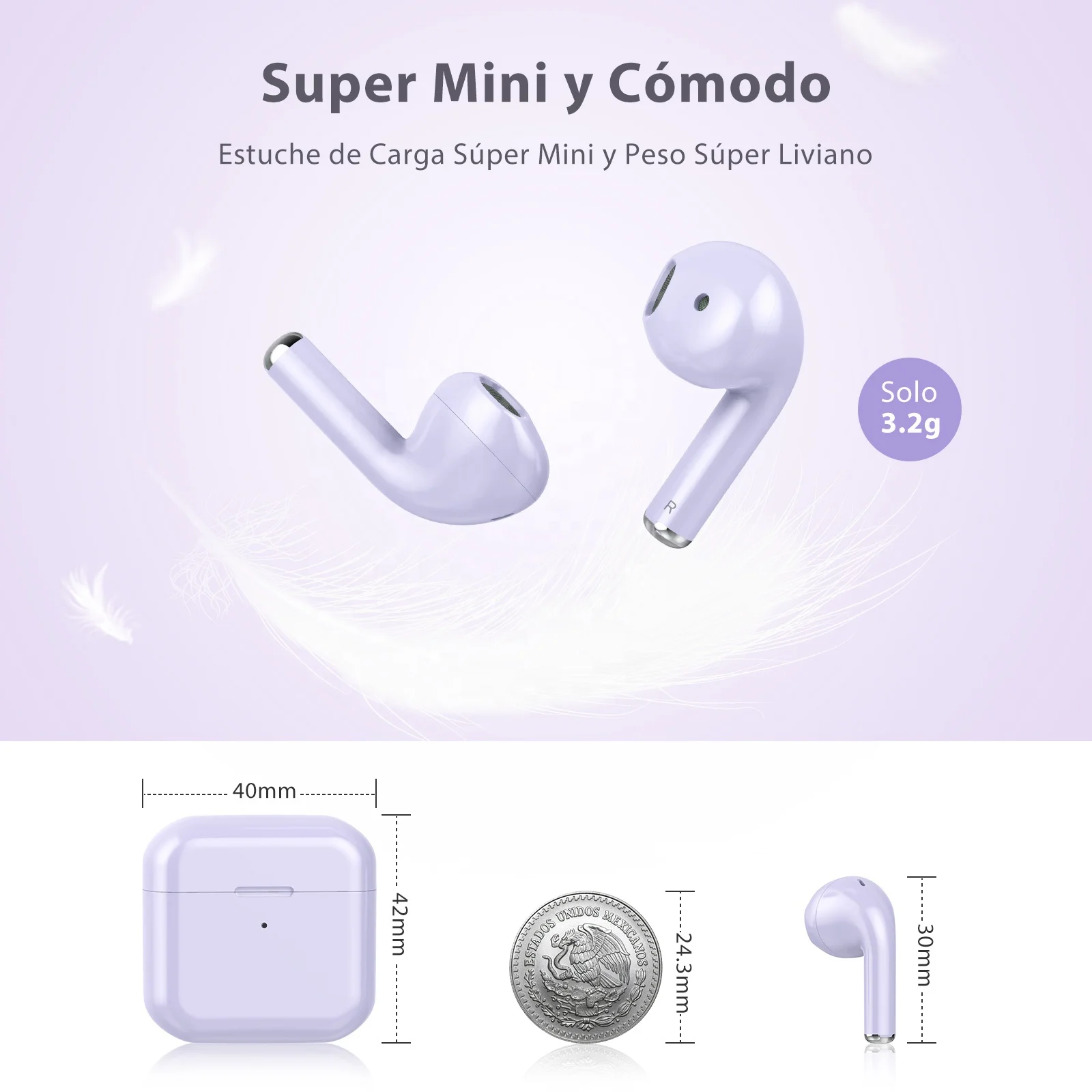 Newest 2024 Wireless Earbud Stereo Bass Earphones Noise Cancelling Ear Buds Waterproof  Sports Bluetooth Headphones