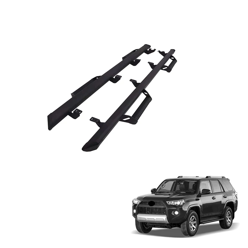 Spedking 2010-2021 аксессуары Raptor алюминиевый скальной обойти подножки черный для Toyota 4runner