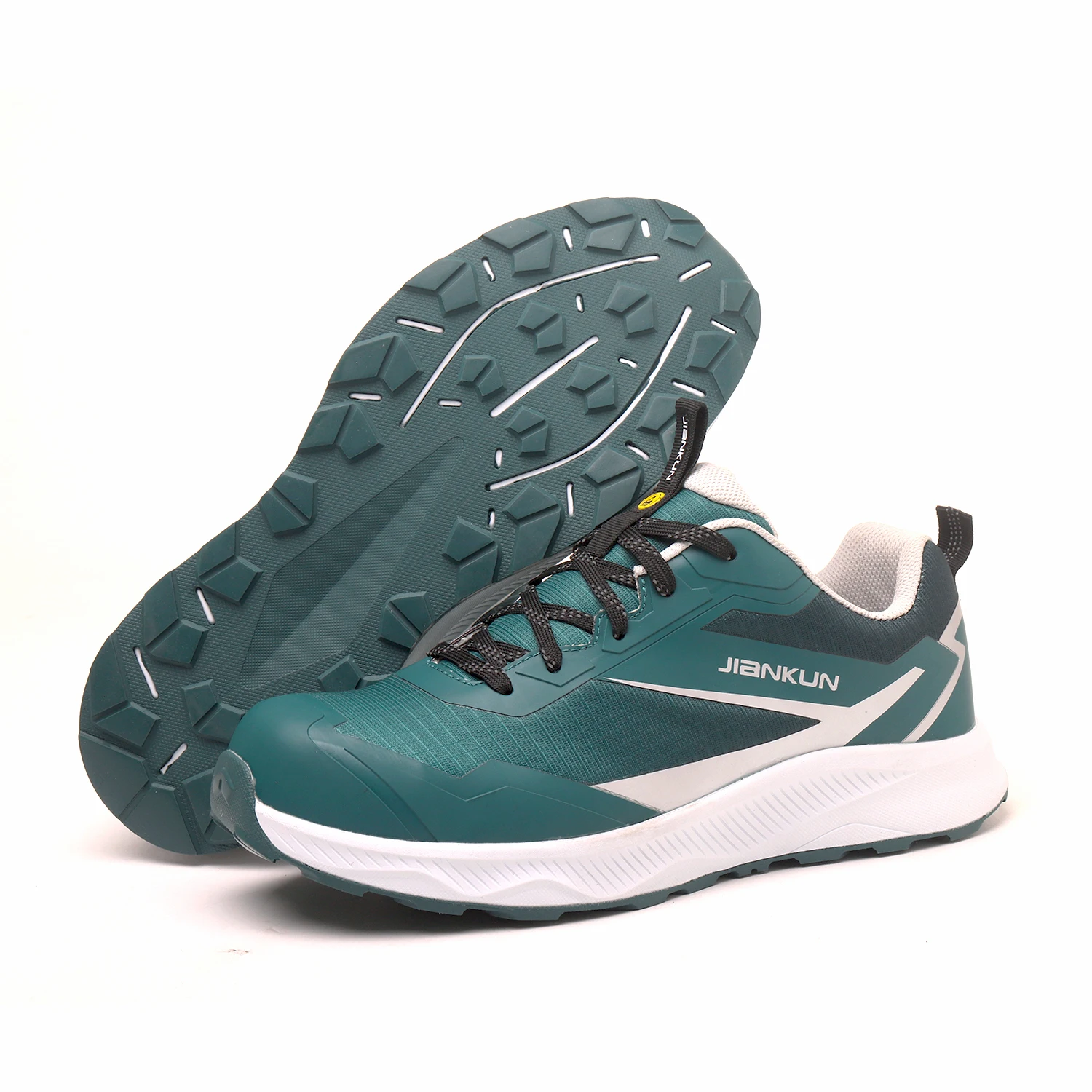 JIANKUN 2024 New CE certificate automatic buckle shoelace Insulation 6KV safety shoes steel toe work shoes for men OEM