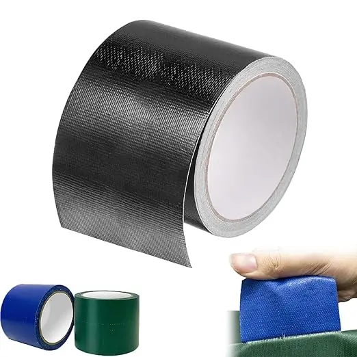Y&J brand Waterproof Heavy Duty  Tarp Repair Tape for Car Boat Truck Roof Camping Woodpile