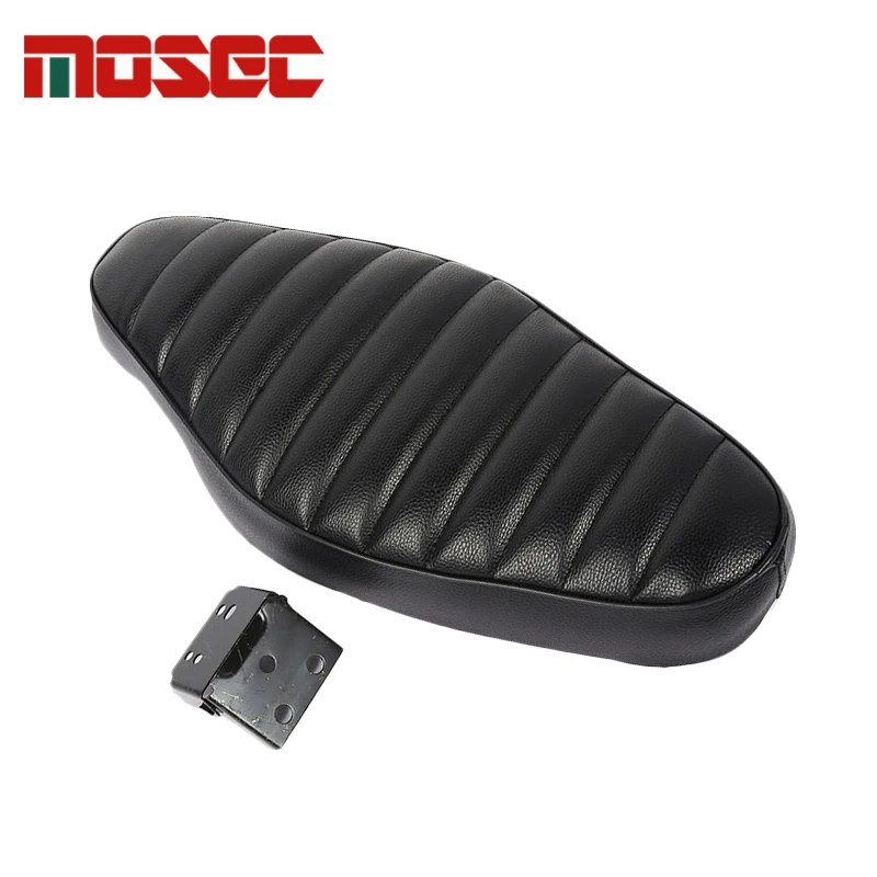 Motorcycle Scooter Seat Assy 54CM  Leather Saddle Fits For Honda CoCo C50 C70 C90 YAMI JH110-70 Super Cub Cafe Racer