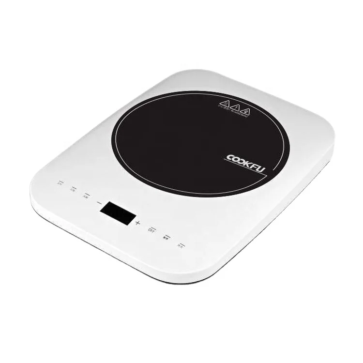Household Induction Cooker 2200W Heating Plate Electromagnetic Oven Electric Stove Cooking Machine Waterproof Touch Control