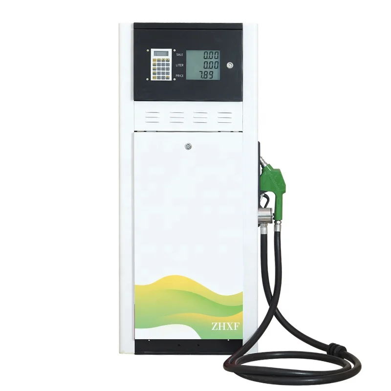 Gas pump fuel dispenser High Flow Rate Tokheim Gear or Vane Pump Single Nozzle Fuel Pump Dispenser