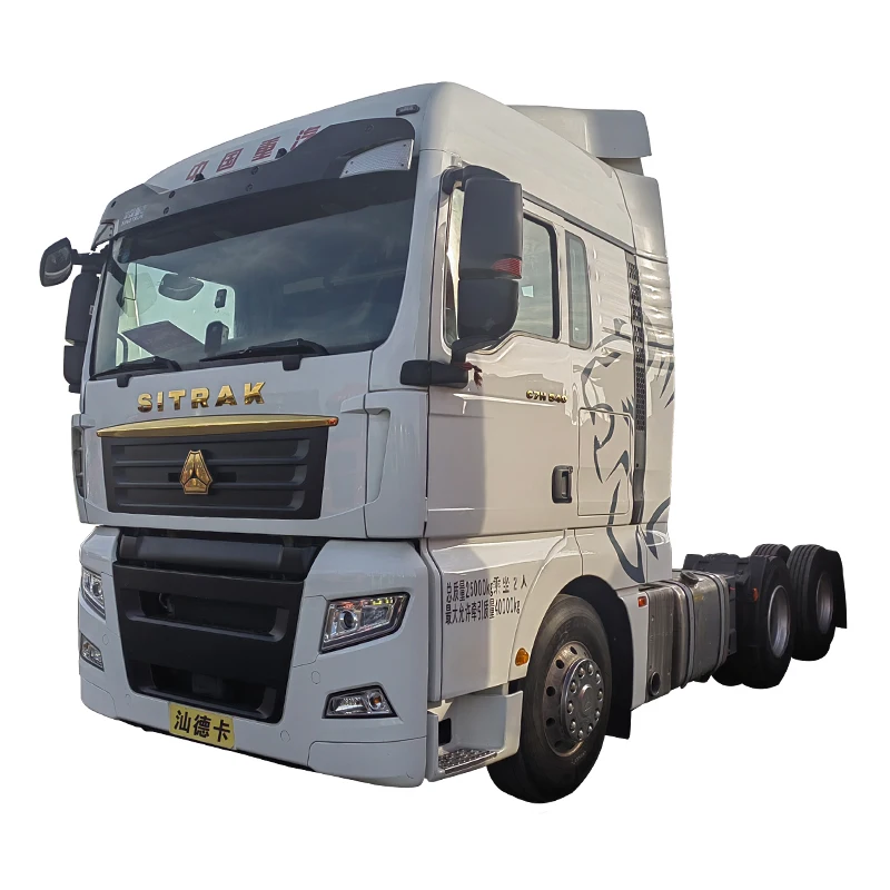 Best Selling High Efficiency Classic Edition Used Sitrak Heavy-Duty Truck Tractor 4x2 6x4 Tractor Truck Head
