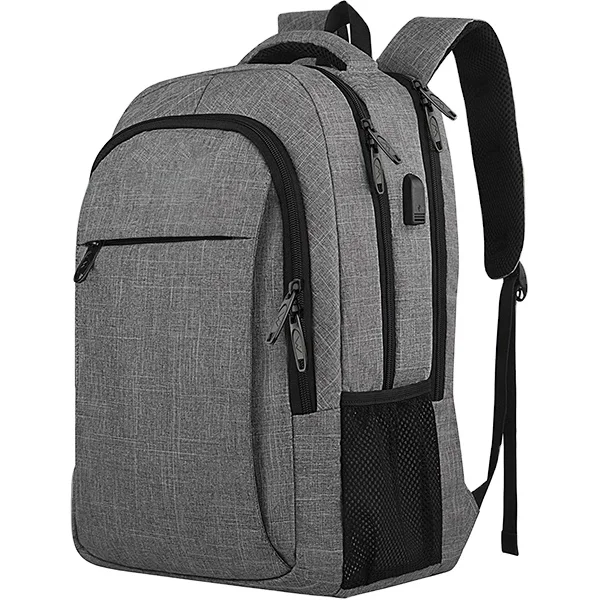 Hot sale Business Anti Theft Slim Durable Laptops Backpack with USB Charging Port, Water Resistant