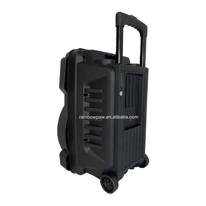 KTS 12 Inch Trolley Blue tooth speaker karaoke super Bass portable speaker with Led RGB light KTS-1640