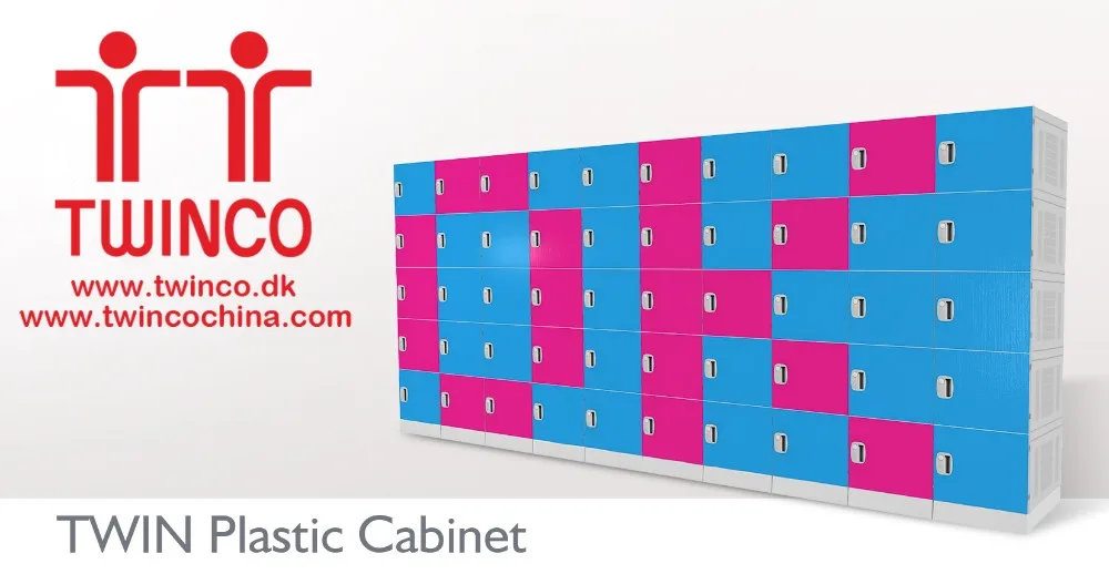 Twinco 4 door abs plastic school shoe cabinet gym storage cabinets