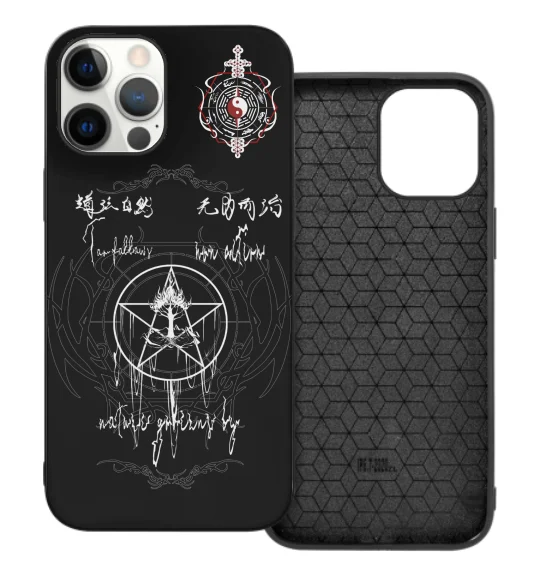 Colorful Print Luxurious Leather 360 Protection Anti-Shock Ultra-Slim iPhone 12 Case Customizable