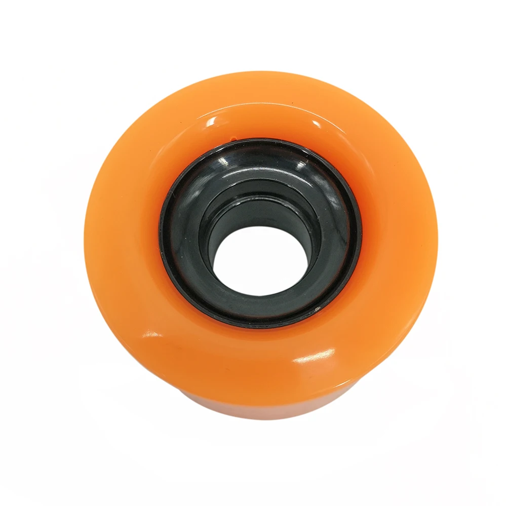 Skate wheels PU rubber wheel anti-skid mute wear-resistant equipped with bearing roller skate accessories