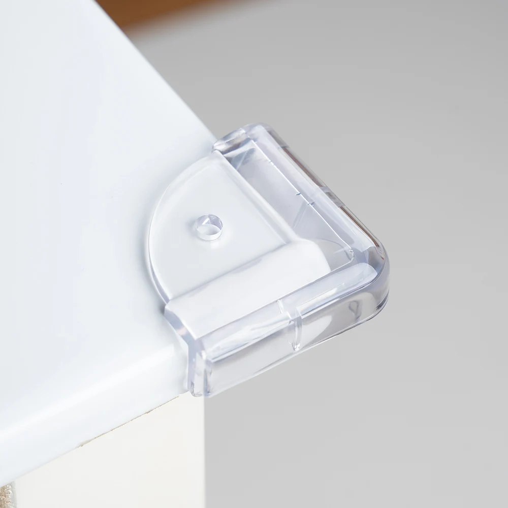 4 Pack Eudemon Best Selling PVC Corner Protector Baby Safety Transparent Table Edge Guards
