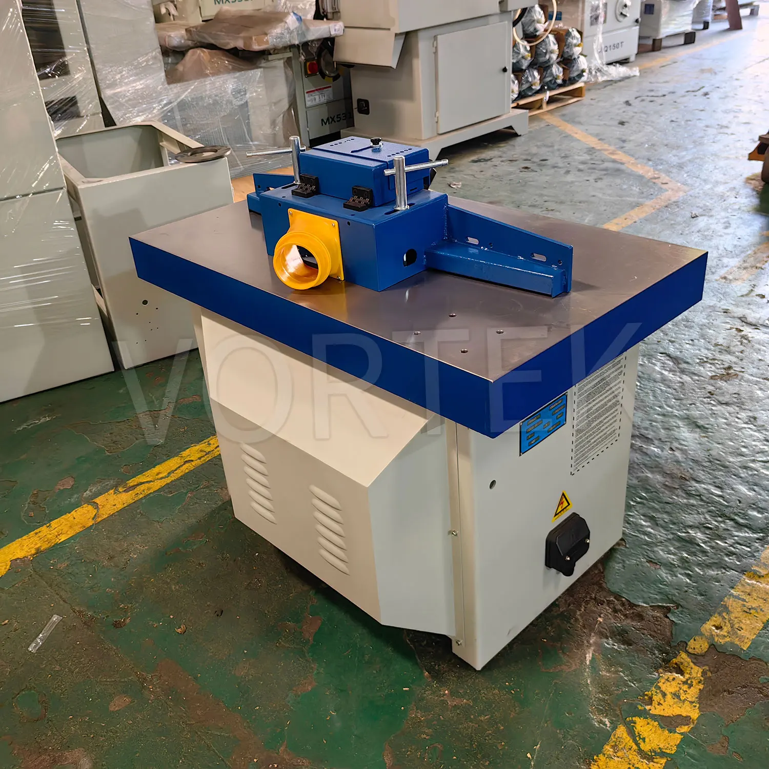 MXQ45 Automatic End Milling Spindle Moulder Machine 45 Degree Tilting Spindle Moulder Machine