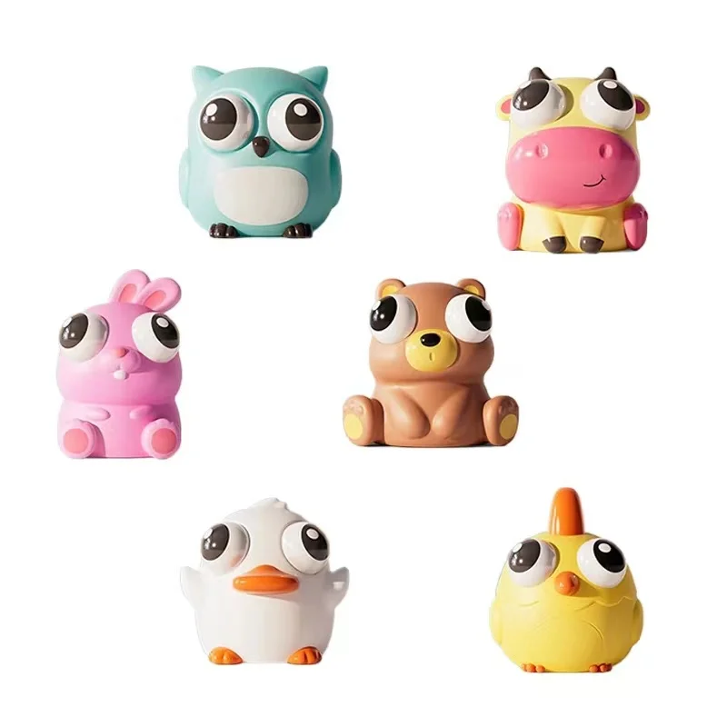 Игрушка для снятия стресса с мультяшными животными