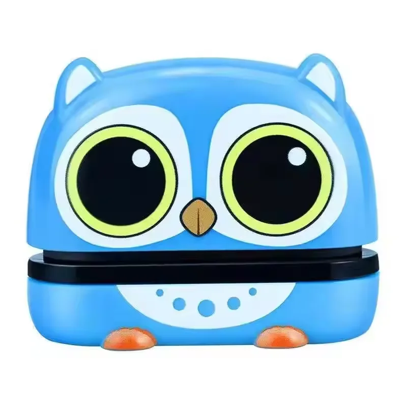 Wholesale Double Sided Ink flash Stamp Custom Name Personalized Logo Sponge  Cartoon Animal Stamp