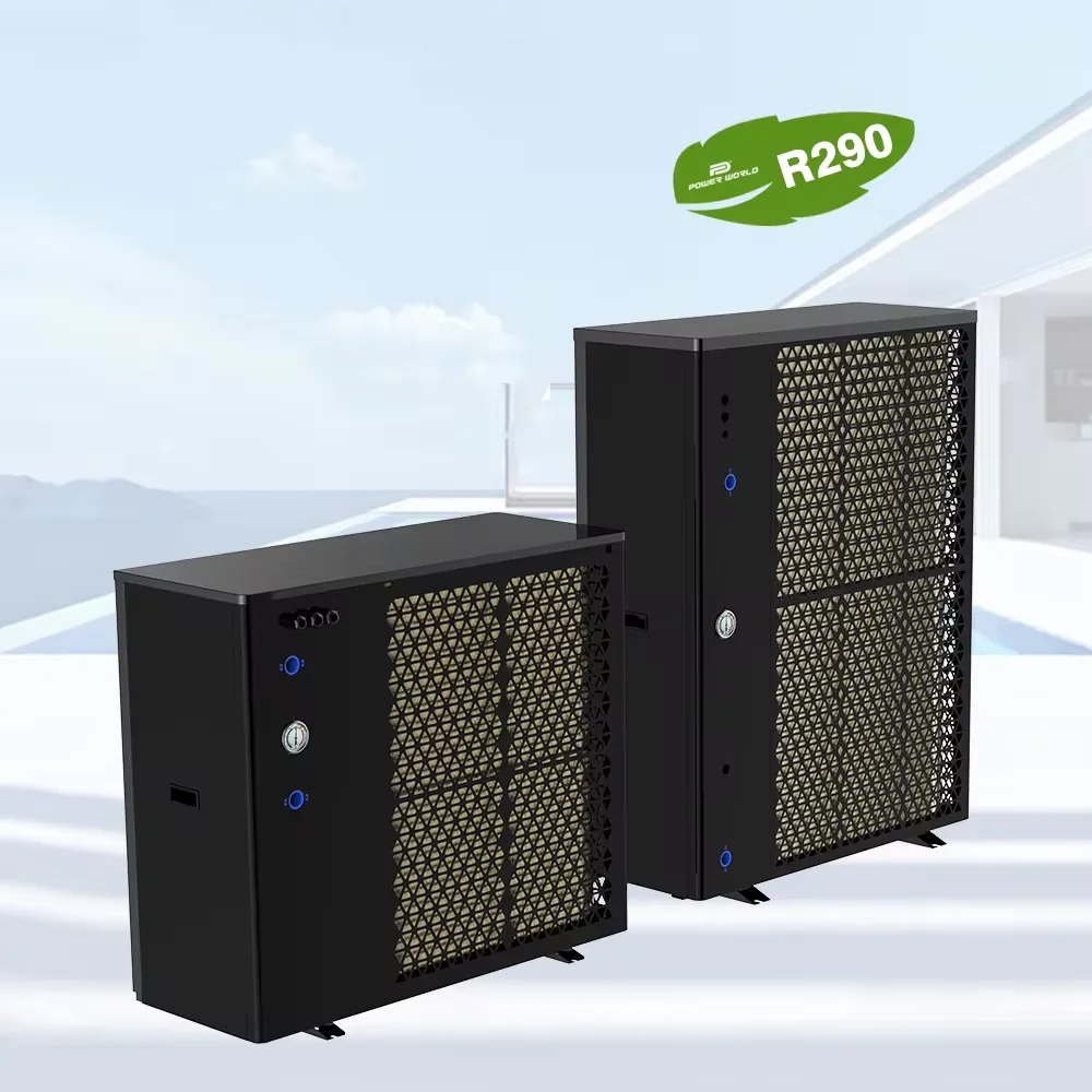 Воздушный тепловой насос Power world пропан r290 9 кВт полный источник постоянного тока 17 моноблок