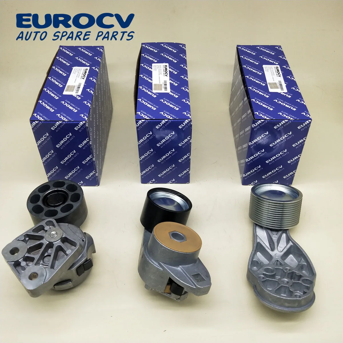 Eurocv Truck Parts  VOE 21454379 21714847 20582558  89477 89935 89823 Belt Tensioner Kit