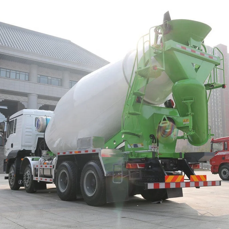 New Version Long-service and Endurable 12 Wheeler Cement Mixer Concrete Truck For Sale