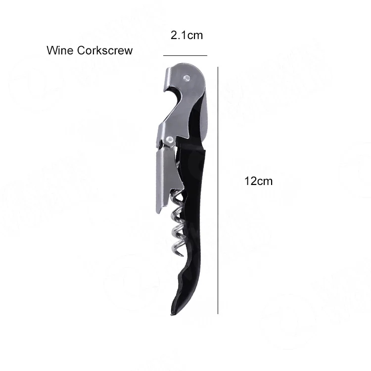 4Pack Professional Waiter Corkscrew Wine Bottle Opener Set,Heavy Duty Stainless Steel Hinges Corkscrew Bar Equipment accessories