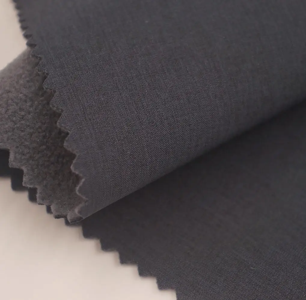 High quality 95% polyester 5%spandex cationic tetrahedral elastic three in one bathing suit fabric