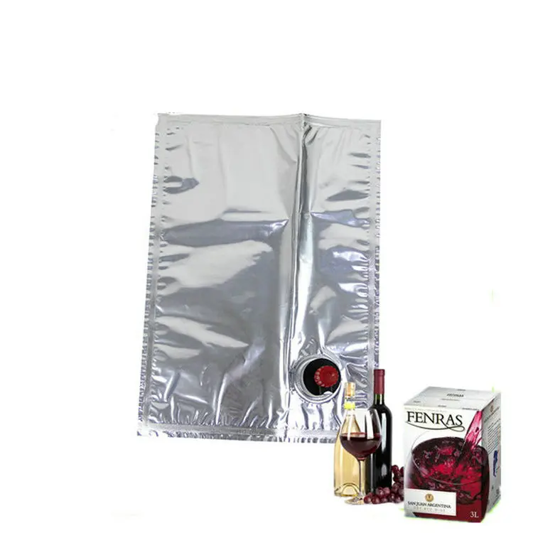 Aluminum foil bag in box condensed milk packaging