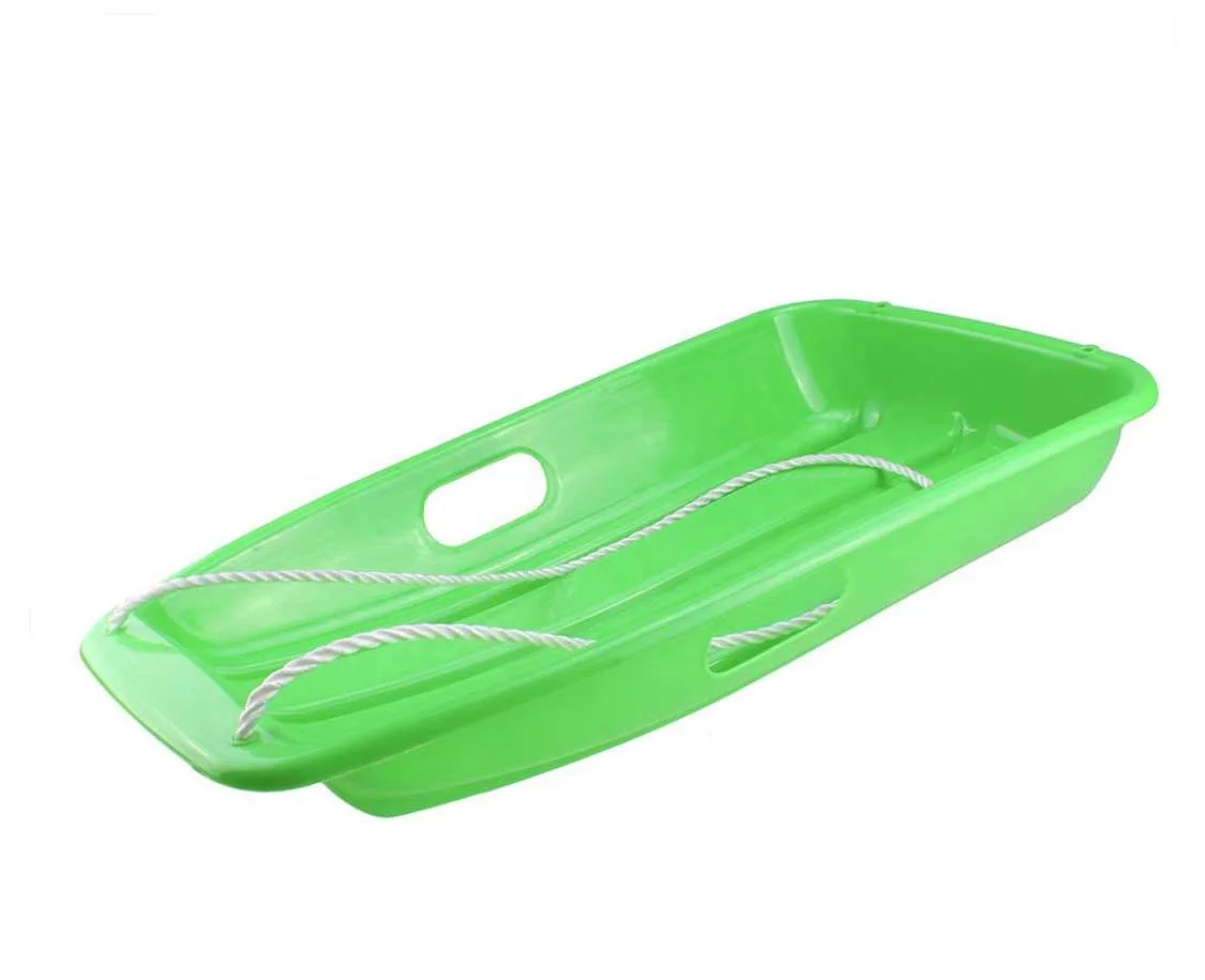 DROP SHIPPING Plastic PE Snow sled Skiing Board Slider Sledge Toboggan Sliding Skating Winter Sports
