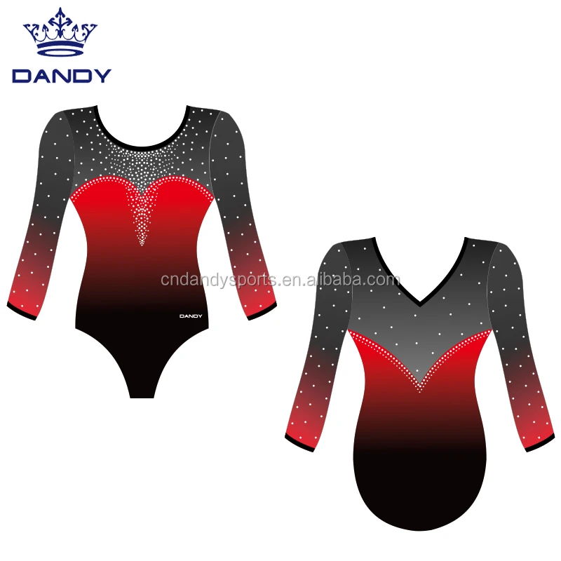 Гимнастические трико на заказ, танцевальные трико черного и желтого цвета