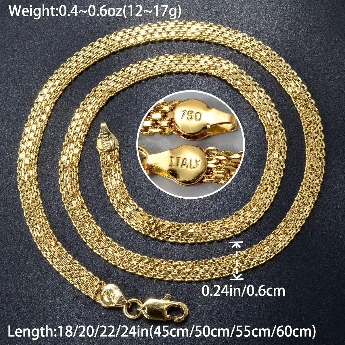 Europe and United States cross-border ins style accessories DIY bracelet 18k gold stainless steel chain bracelet jewelry women