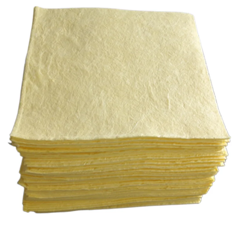 Hydrocarbon Oil Absorbent Sheet Chemical Spill Pad For Pollution Management
