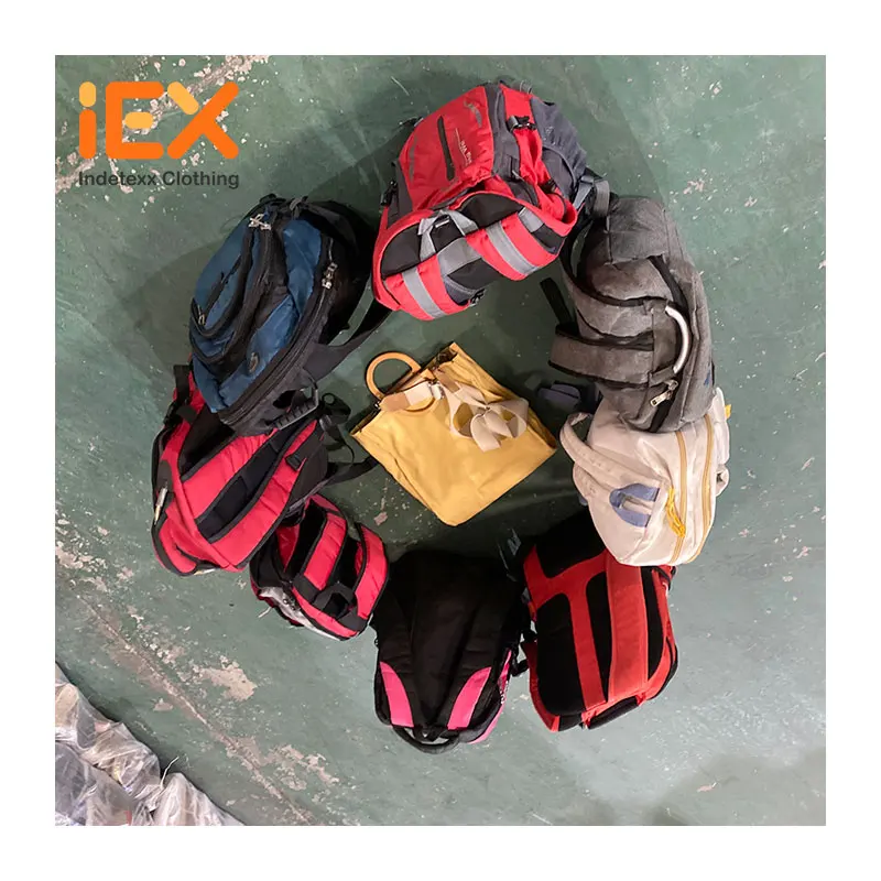 2024 High Quality Sell Well Daily Use and Outdoor Used Laptop Leather Backpack Second Hand School Bags