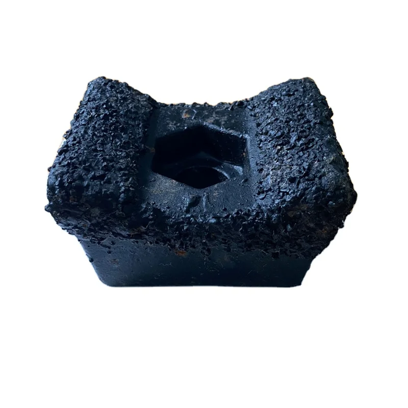 YG8 crushed carbide Blocky Crushed Tungsten Carbide Granules For Abrasive Parts