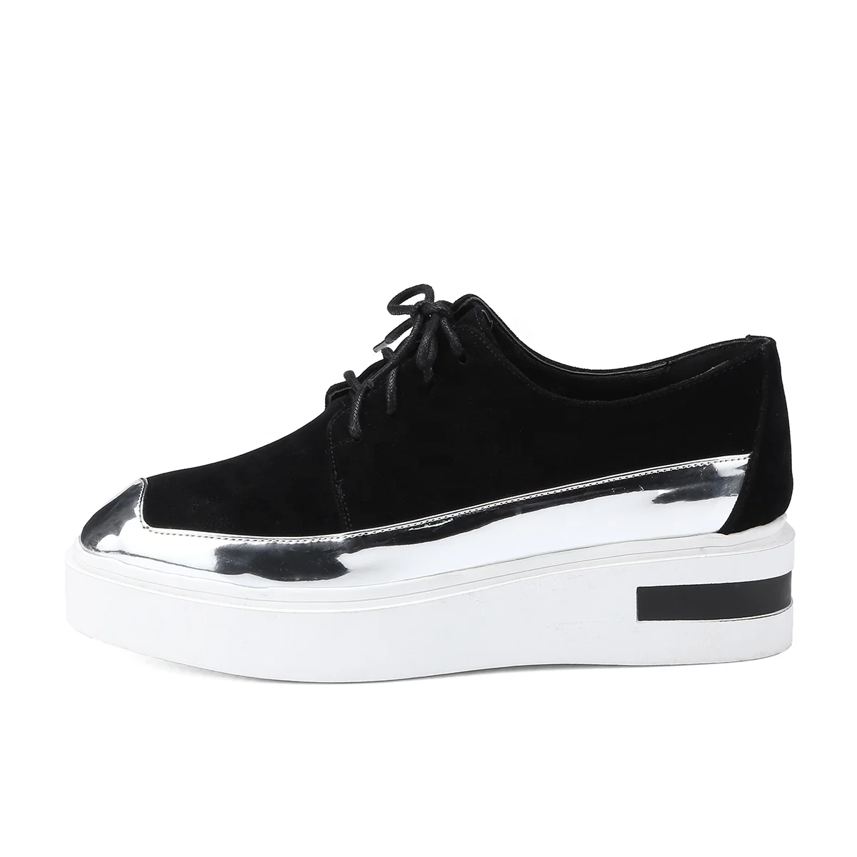 
 Женские кроссовки на толстой подошве, дышащие, на шнуровке, Повседневная летняя обувь  