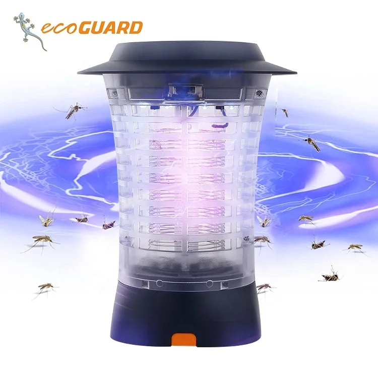 Поставщик Чжуншань, перезаряжаемая уличная ловушка для насекомых, ультрафиолетовая Светодиодная лампа для уничтожения комаров, ловушка для насекомых, солнечная лампа для борьбы с вредителями