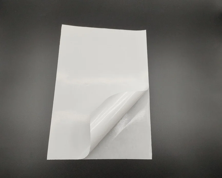 Hot Selling 72g 72G Eco Thermal Face Stock/ 15G Hot Melt adhesive Glassine Liner Label