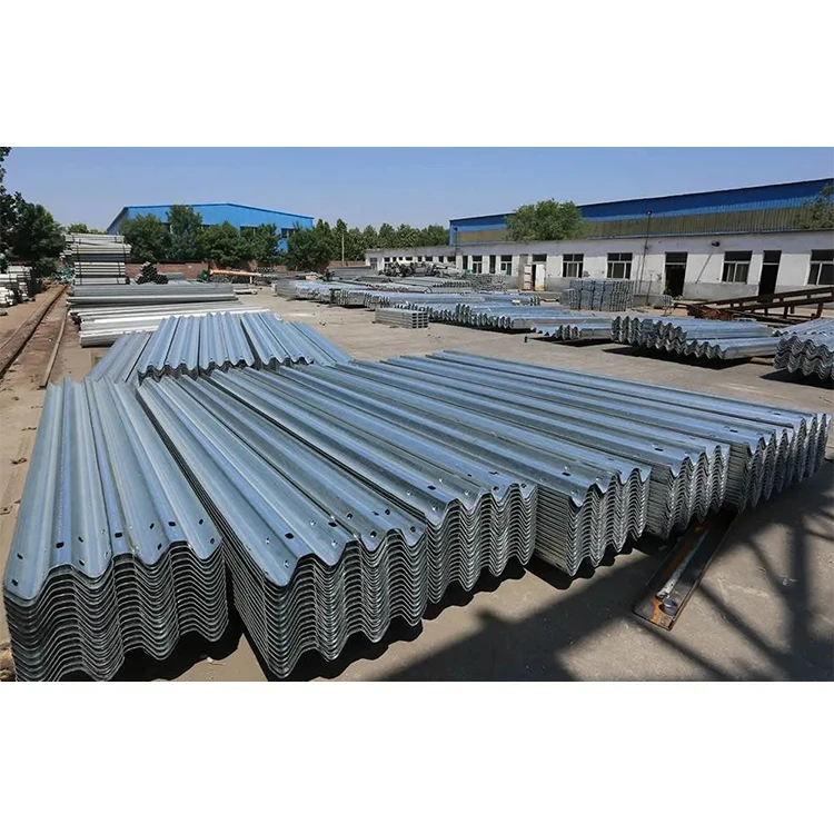 Highway Safety Guardrail Aashto M180 Galvanized Steel Highway Guardrail