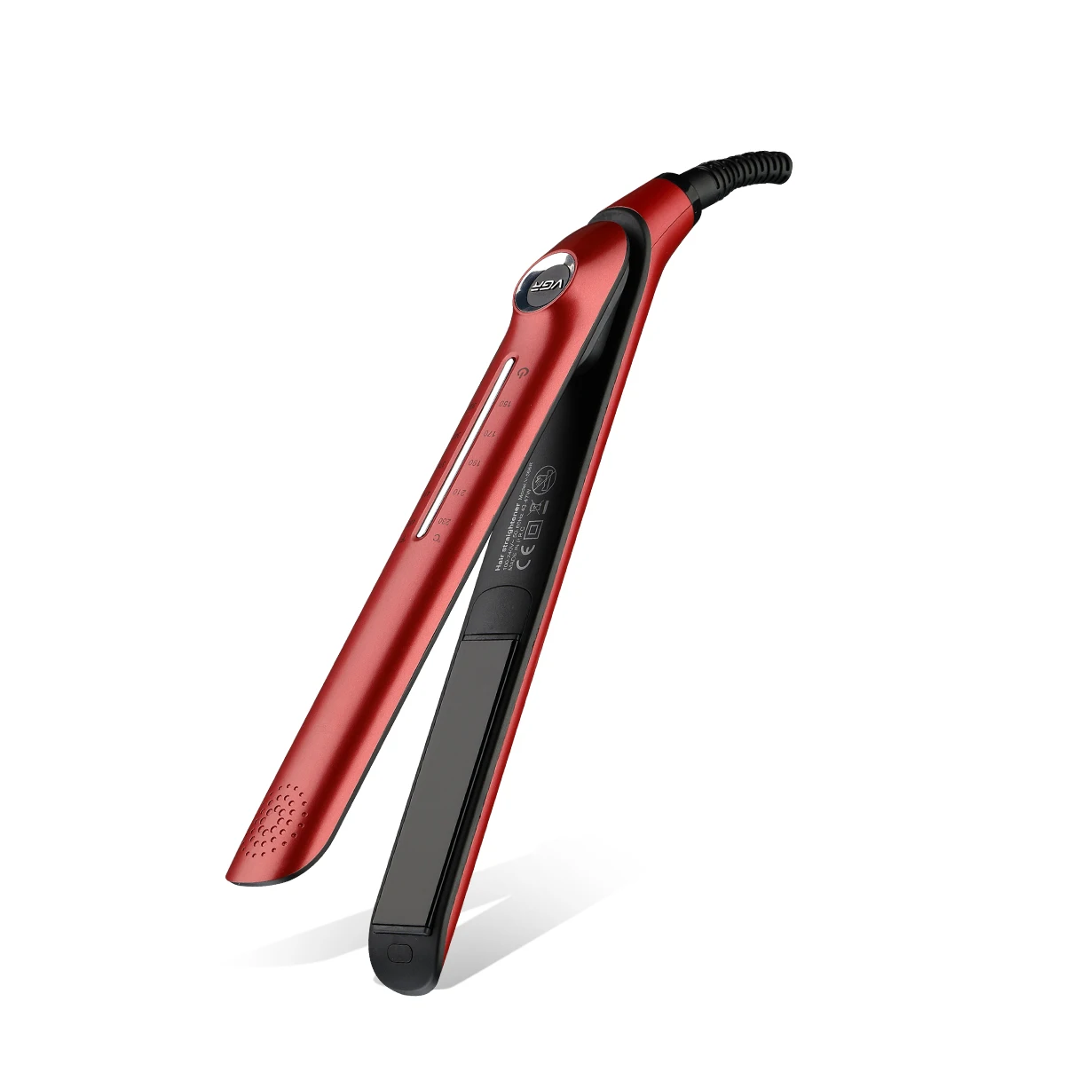 VGR V-556R double floating salon professional electric ceramic coating hair straightener power cord hair iron