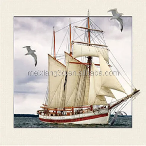 
low price Home Decoration size 40*40 3D 5D Lenticular Pictures 