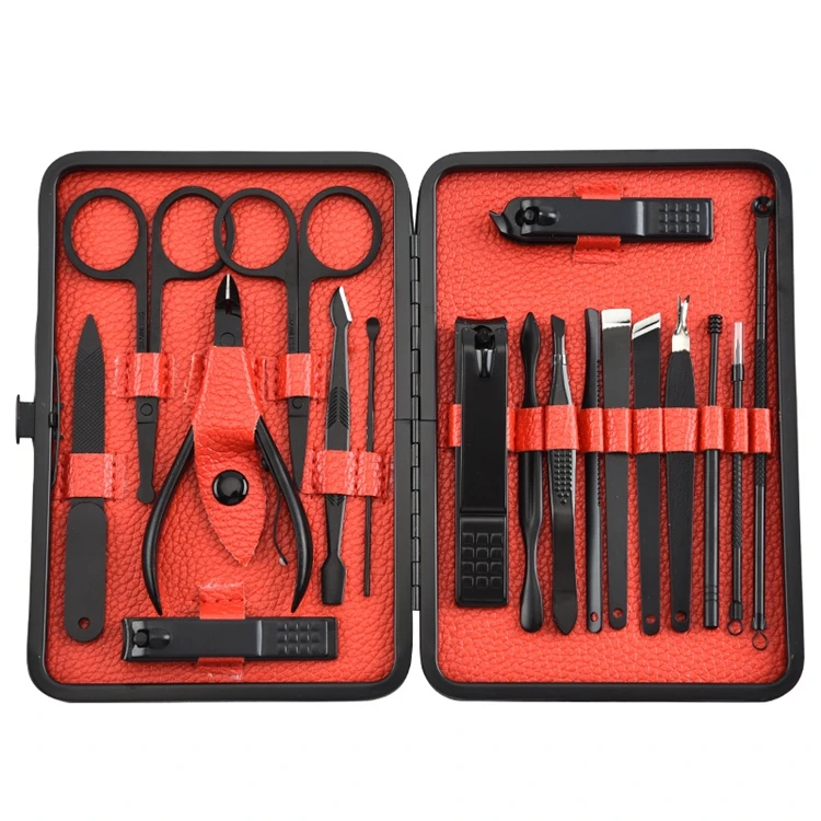 18 Piece Manicure Set Fancy Manicure and Pedicure Set Promotional Gifts Items for Corporate