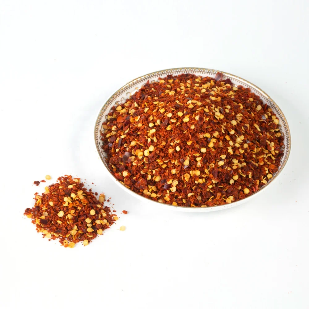 ISO/BRC/HACCP Certified  crushed red chili /chilli flakes/paprika China Jiaozhou supplier price