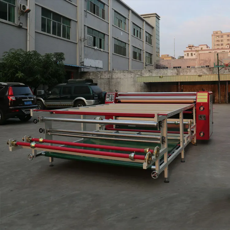 calendar machine with roller automatic separation roller press sublimation Fabric printing machine