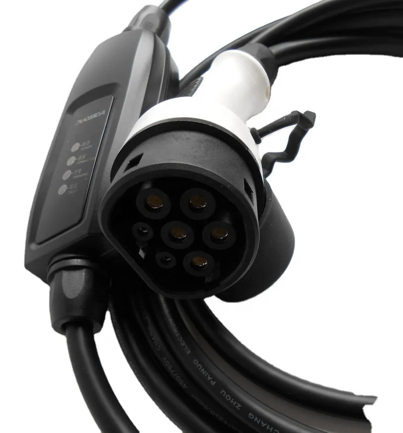 
 Duosida 16A level2 type 2 ev портативное зарядное устройство для электромобиля с разъемом shucko  