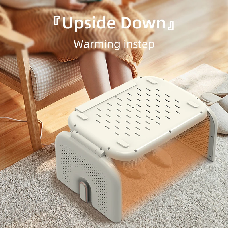 New Arrival 4 Modes Temperature Adjustable Power Saving Safe Graphene Heating Electric Foot Warmer Heater